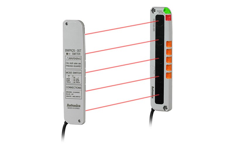 Sensor de ÁRea Npn 12-24VDC -3M X 14cm Alto 24 Vcc IP40 3 MT BWPK25-05 — Autonics — AUTONICS