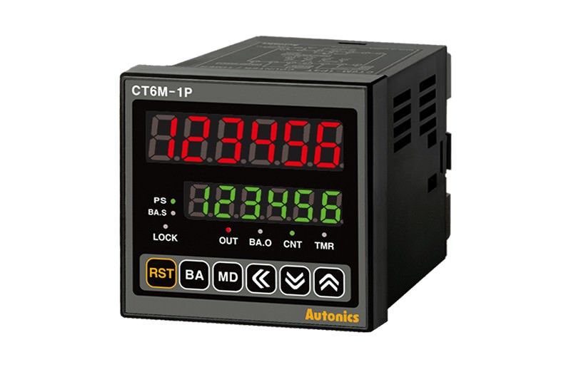 Contador/timer Programable 72x72mm- 1 Salida Relé 240 Vca IP65 CT6M1P4 — Autonics — AUTONICS