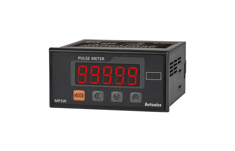 Medidor de Pulso Indicador 240VCA 19999 a MP5W-4N — Autonics — AUTONICS