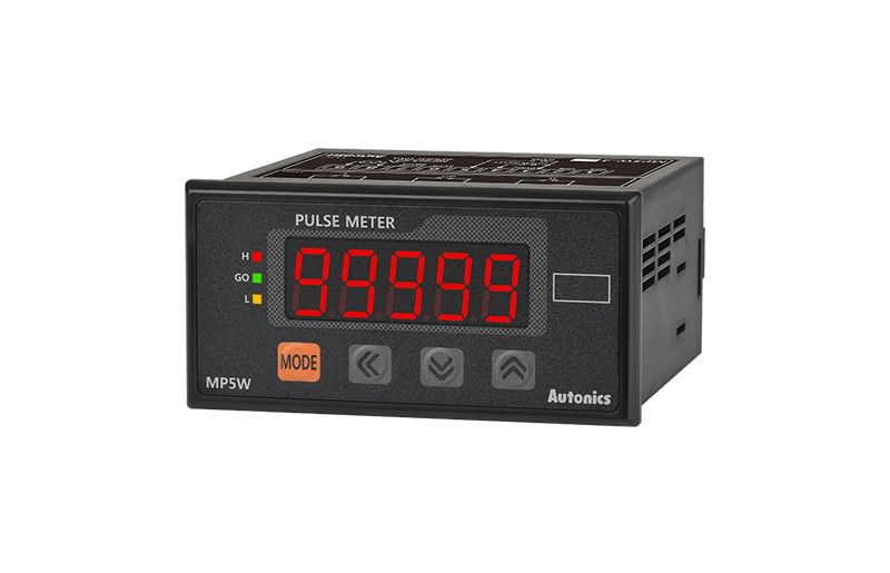 Medidor de Pulso Salida Relé (H, Go, L) 240VCA 19999 a MP5W-41/3 — Autonics — AUTONICS