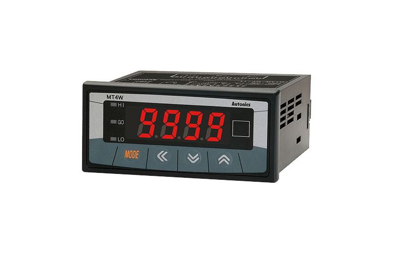 Indicador Múltiple DC Salida Relé/transmisión (96x48mm) 240VCA 1999 a MT4W-DA-40 — Autonics — AUTONICS