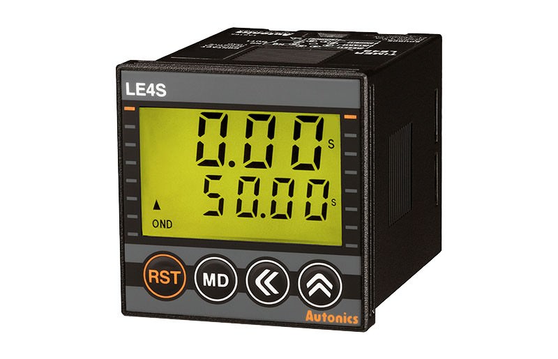 Temporizador Digital Lím. de Tiempo 1C 48x48 240VCA LE4S — Autonics — AUTONICS