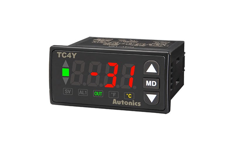 Controlador de Temperatura Salida Relé / Ssr / Alarma 1 250VCA TC4Y-14R — Autonics — AUTONICS