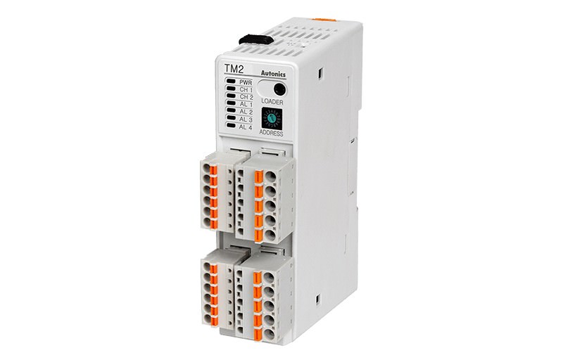Controlador de Temperatura Multicanal 2 Canales / 24VDC / Salida Relé 250VAC TM2-22RB — Autonics — AUTONICS