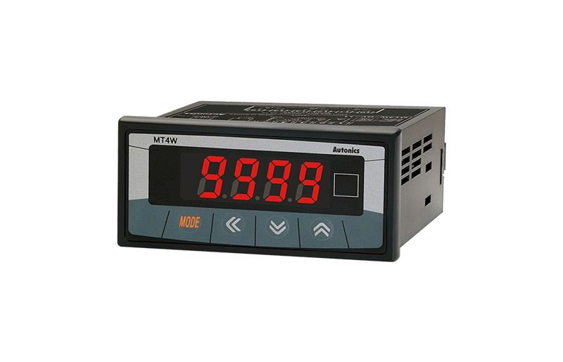 Voltímetro Múltiple AC -Indicador (96x48mm) 500V 1999 a MT4W-AV-4N — Autonics — AUTONICS