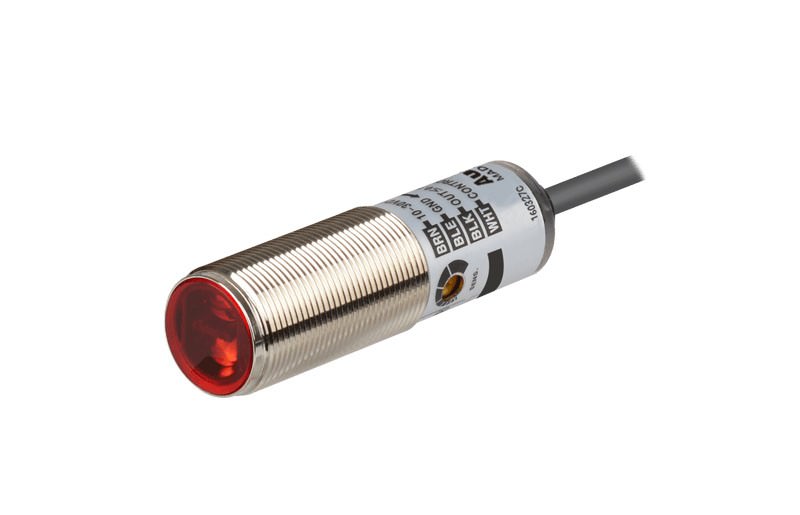 Sensor Fotoeléctrico Cilindrico Pnp 12-24VDC -100mm 30 Vcc IP67 2 Mts BRQM100-DDTA-P — Autonics — AUTONICS