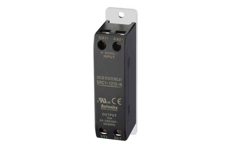 Relé Estado Solido Ssr -15A Alimentación 4-30VDC SRC1-1215-N — Autonics — AUTONICS