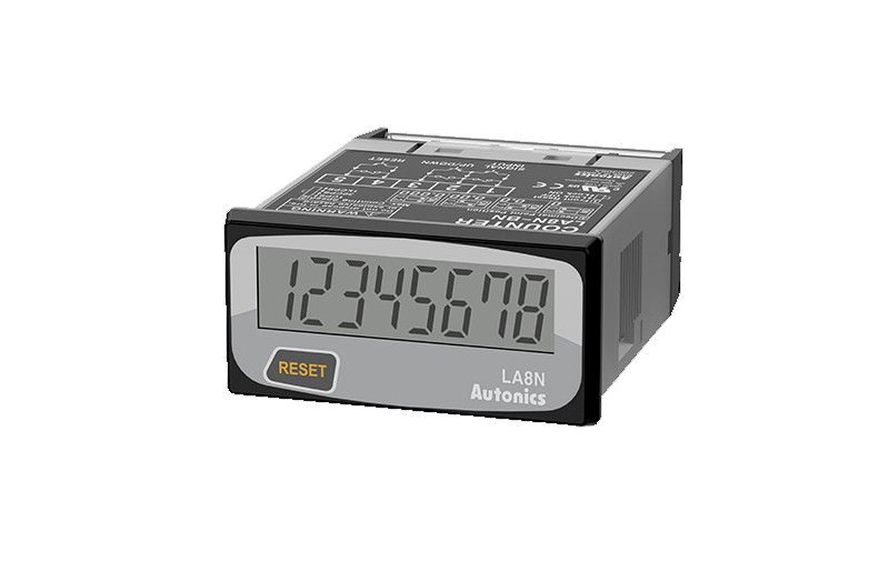 Contador Digital 48x24mm - con Pilas IP66 LA8N-BF — Autonics — AUTONICS