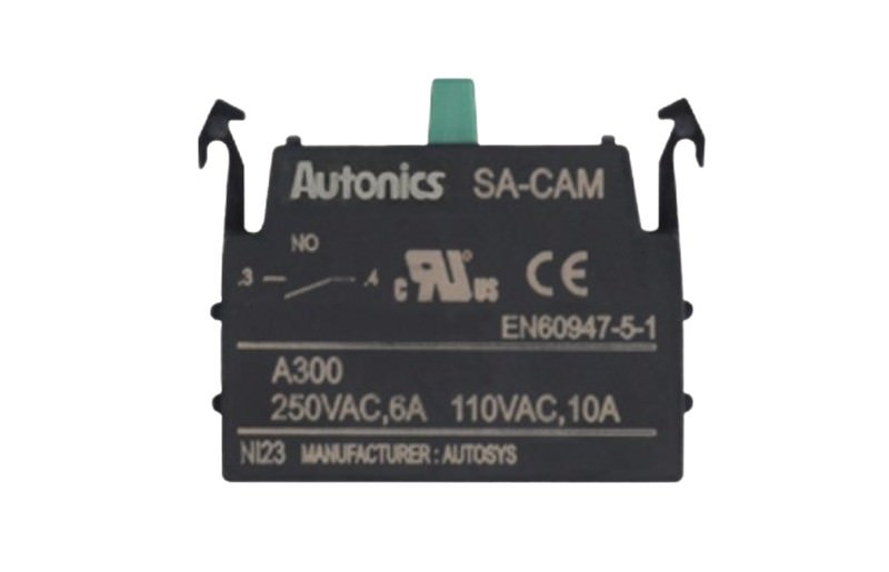 Bloque Contacto Auxiliar Contacto Modular Tipo a 110VAC 6A 1,000 M Sa-cam — Autonics — AUTONICS