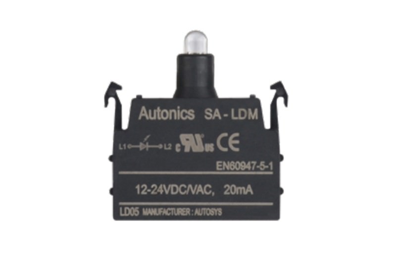 Bloque LED Rojo 12-24VAC 12-24VDC Sa-ldrm — Autonics — AUTONICS