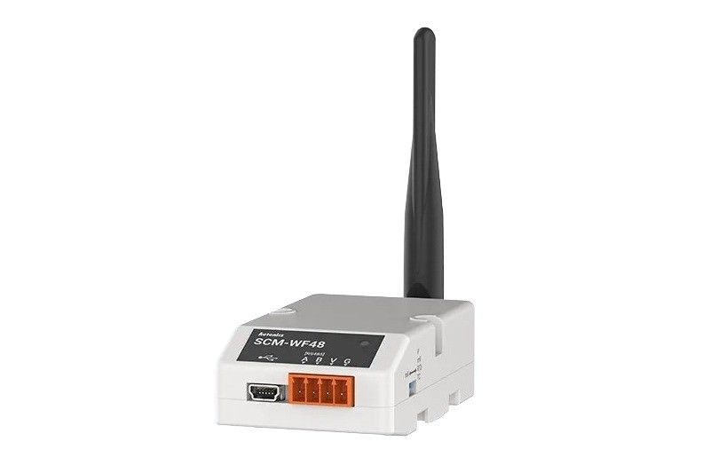 Convertidor Inalámbrico USB a Wifi 24VCC IP20 800M SCM-WF48 — Autonics — AUTONICS