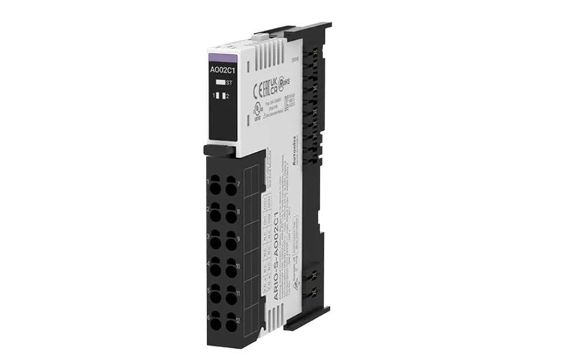 Módulo de Salida Analógica Ario 2 Canales - Entrada de Corriente ARIO-S-AO02C1 — Autonics — AUTONICS