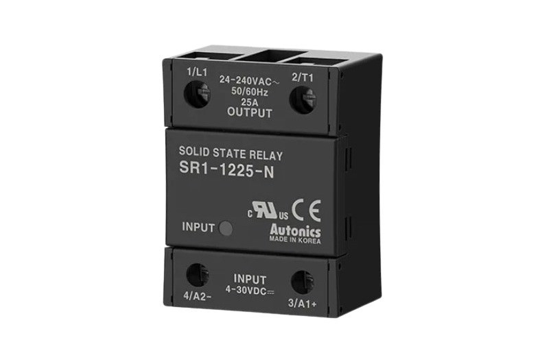 Relé de Estado Solido 25A 4-30VDC SR1-1225-N — Autonics — AUTONICS
