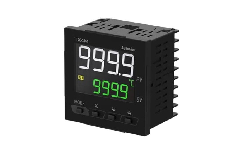 Controlador de Temperatura Salida Relé / Alarma 1 250VAC 4M TX4M-14R — Autonics — AUTONICS