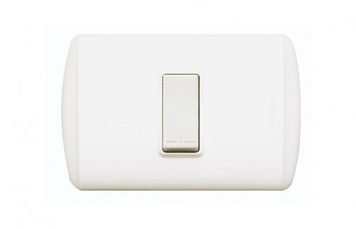Interruptor 9/12 Simple Blanco 10A 250V 1100BN — BTicino — BTicino