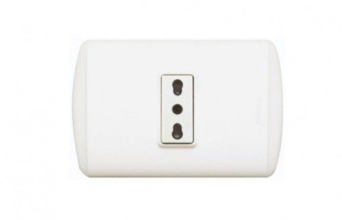 Toma Corriente 10/16A Blanco 250V 1180BN — BTicino — BTicino