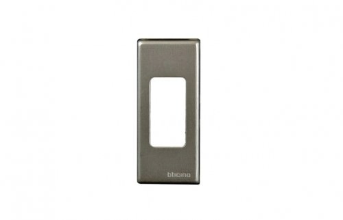 Placa Aluminio Oxidal 1 Módulo para Perfil 5367/1XA — BTicino — BTicino