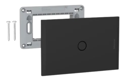 Placa Ciega Negra con Soporte IP20 AF5S0NG — BTicino — BTicino