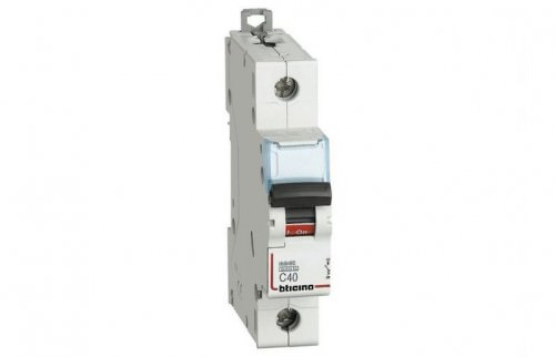 Interruptor automático 1x40A 230/400V 6kA curva C FN81CEW40 Bticino — BTicino