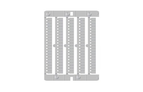 Etiqueta Placa Letra U NU0851UV — Cabur — CABUR