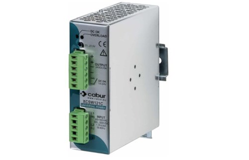 Fuente de Alimentación Entrada 230/400/500VAC - Salida 24VDC 5A XCSW121C — Cabur — CABUR