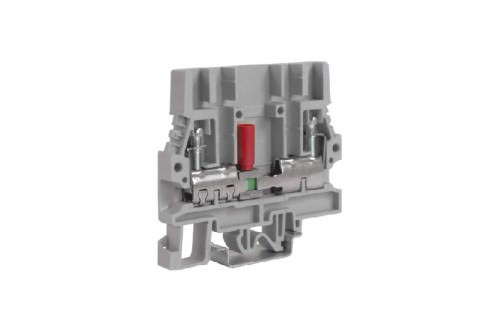 Borne Desconexión para Pruebas Scb 6mm² 41A 800V - Color Gris 1000V SCB.6/CD — Cabur — CABUR