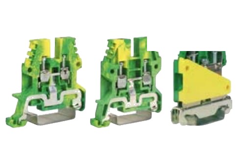 Borne a Tierra Te 4mm² Colo Verde/amarillo 8kV TEO.4 — Cabur — CABUR