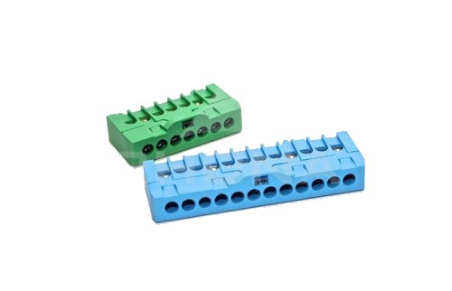 Regleta Neutro 12x16mm² Azul 12 Posiciones POLM12/BLU — Cabur — CABUR