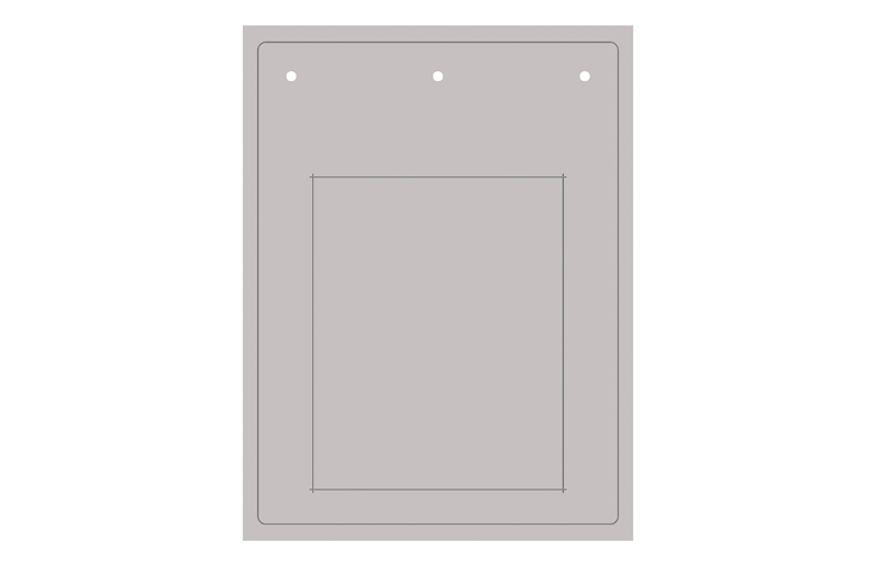 Etiqueta Adhesiva PVC Etiqueta Blanca para Impresora Smart-print 80x100mm TAP80100AW — Cabur — CABUR