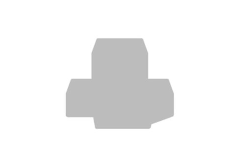 Tapa Bornes Dbc 2 Color Gris 94V Dbc/pt/gr — Cabur — CABUR