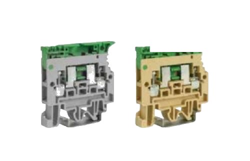 Borne Portafusibles Sfr 4mm² 1A para Fusible 5x20mm 800V - Color Gris SFR.4/GR — Cabur — CABUR