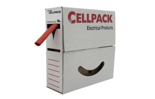 Manga Termocontraíble Rojo Sistema Caja 3.2:1.6mm - 15M 20kV Sb — Cellpack — CELLPACK