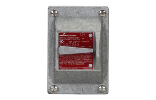 Selector 1 Posición 120/277VAC DSD933 — Crouse Hinds — CROUSE HINDS