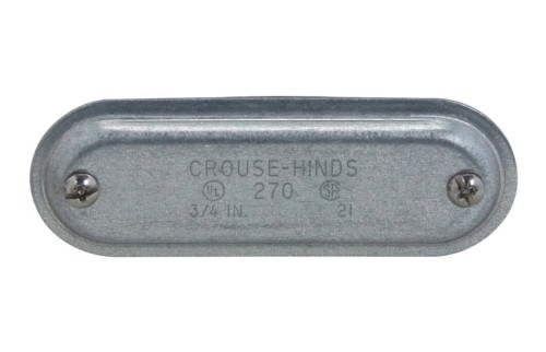 Tapa Condulet Tipo T Serie 7 1 1/2″ 570 — Crouse Hinds — CROUSE HINDS