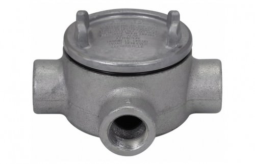 Caja de Conexión GUAT49 3 Salidas de 1-1/4″ GUAT49 — Crouse Hinds — CROUSE HINDS