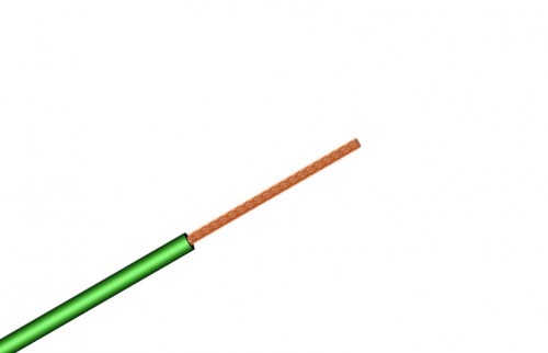 Cable H07z1-k 1.5mm² Verde Libre de Halógenos, Uso Interior 750V - por Metro 1.5mm² — Covisa — COVISA