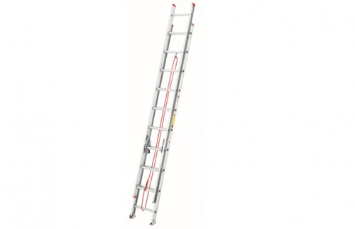 Escalera de Extensión de Aluminio -20 Peldaños Altura 5.17 M -150kg 90K 5.18 M 494(385)-20 — Cuprum — CUPRUM