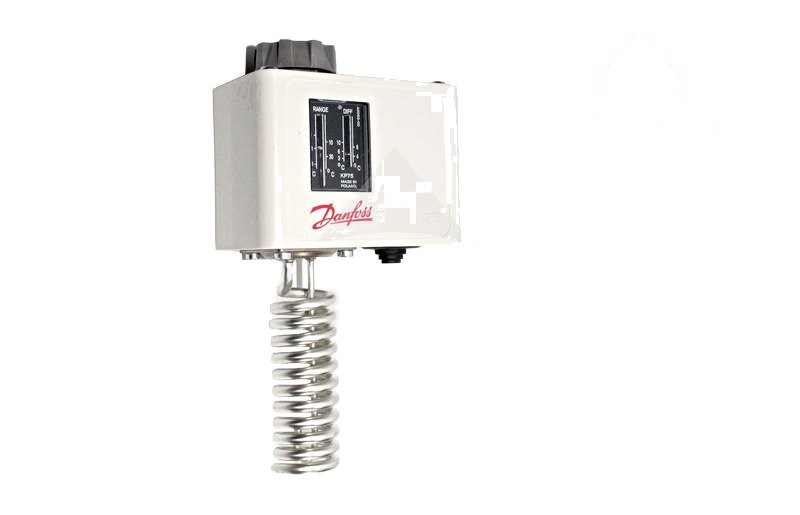 Termostato KP81 Intervalo de Temperatura 80-150°C 440VCA 6A IP33 060L112566 — Danfoss — DANFOSS