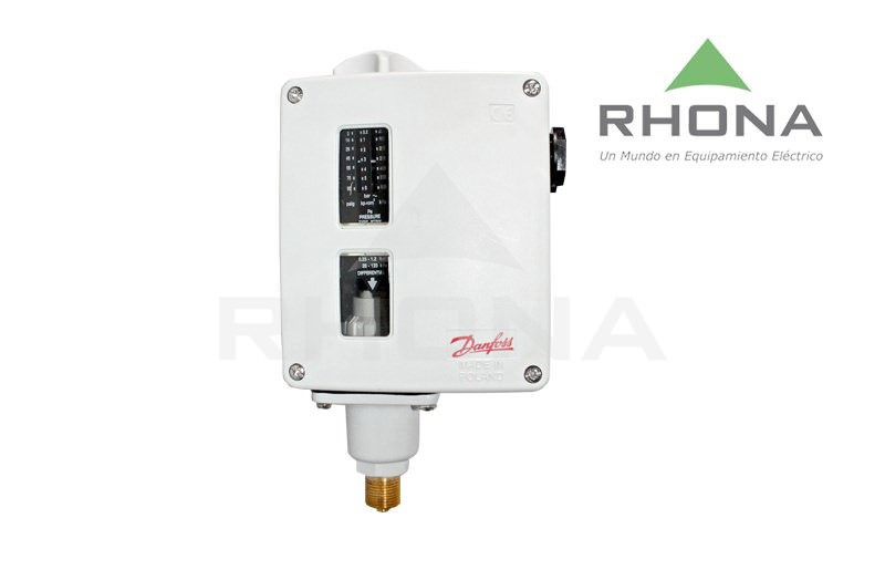 Interruptor de Presión RT200 -3/8″ Intervalo 02-6 Bar -1P 380VAC 10A IP66 17-523766 — Danfoss — DANFOSS