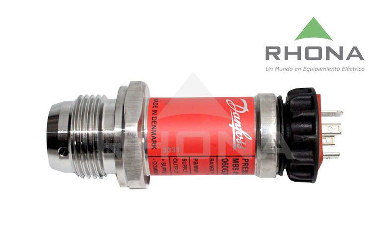 Transductor de Presión 0-1 Bar con Membrana -4-20mA 1V 40 a IP65 060G2421 — Danfoss — DANFOSS