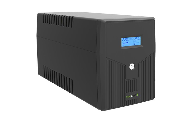 Ups Interactiva 2kVA - 1200W 2000VA 380x158x198mm 240VAC Micro — Geolux — GEOLUX