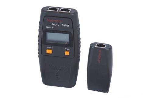 Tester de Red RJ45 - RJ11 - para Cables KD-CT018 — Geolux — GEOLUX
