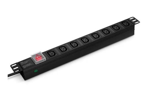 Regleta Pdu 8 Tomas 19″ para Rack 19A N1008WKP1B19A — Geolux — GEOLUX