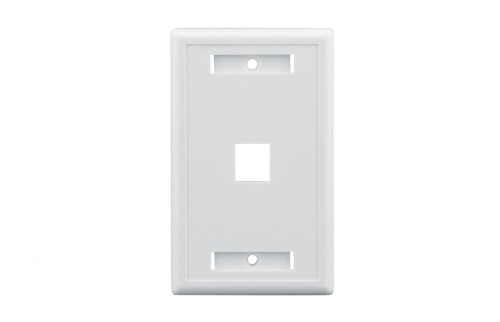 Placa Frontal Simple 1 Puerto - 70x115mm KD-FP206 — Geolux — GEOLUX