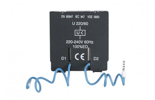 Bobina de Tensión Mínima 220-240V 50Hz U — Iskra — ISKRA