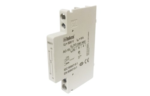 Switch auxiliar 6a - nc+na IKN11 - iskra — ISKRA