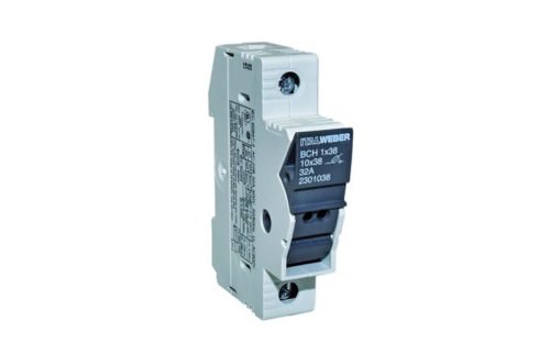 Porta Fusible 10x38mm 0,5 a 32A / 690V 2301038 — Italweber — ITALWEBER