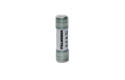 Fusible Cilindrico 4A 10x38mm 500V 1421004 — Italweber — ITALWEBER