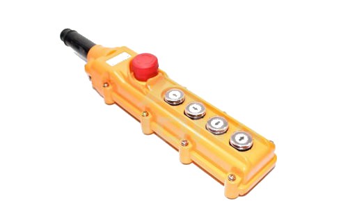 Botonera Puente Grúa 4 Pos. + Botón de Emergencia IP 54 KH-704 — Koino — KOINO
