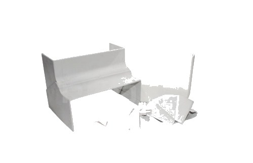 Angulo Plano 60x16mm para Moldura Dlp - Blanca 302 — Legrand — Legrand